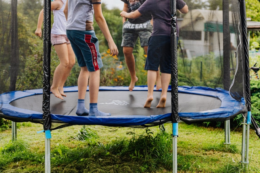 allenamento al trampolino