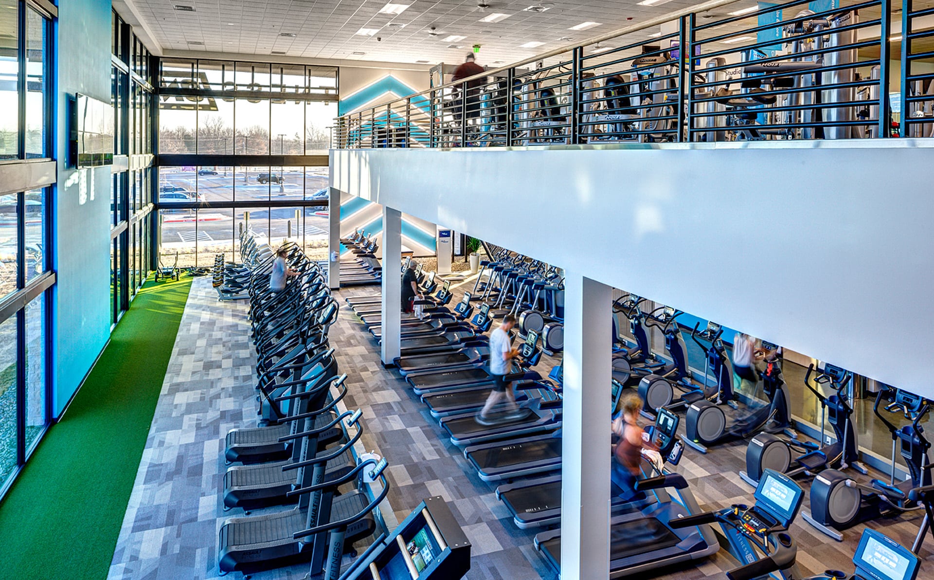 Inside a Fitness One Gym