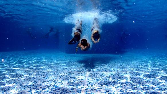 Perfect gym swim lesson plan divers